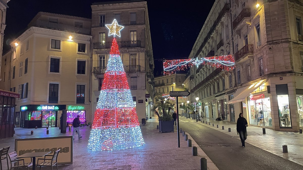 Illuminations Noël Nîmes 2024 (Photo Anthony Maurin)