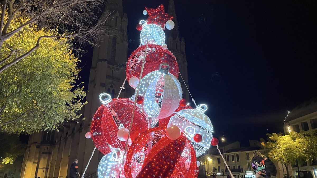 Illuminations Noël Nîmes 2024 (Photo Anthony Maurin)