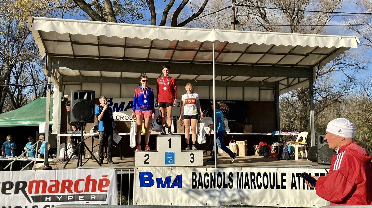 bagnols marcoule athlétisme cross 60 édition