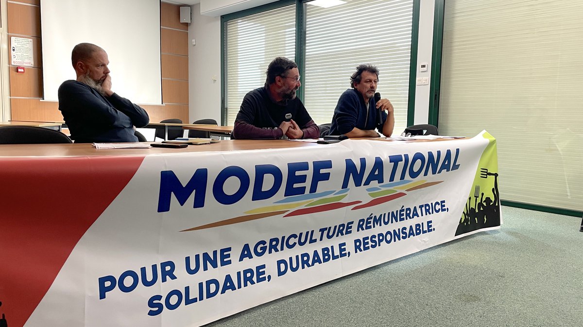 Modef Gard Xavier Fabre Fred Mazer Didier Gadéa (Photo Anthony Maurin)