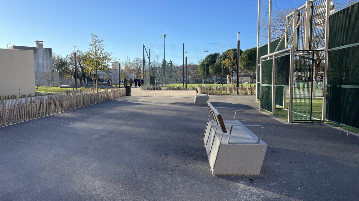 Inauguration complexe plateau sportif Pelatan Chemin Bas d'Avignon (Photo Anthony Maurin)