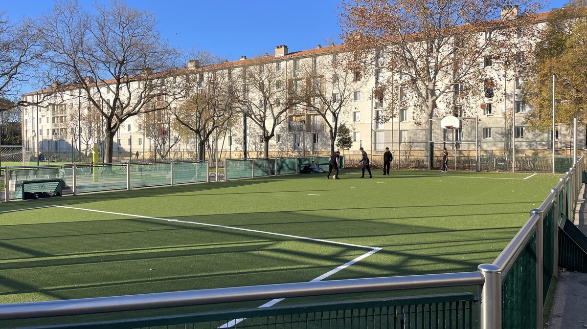 Inauguration complexe plateau sportif Pelatan Chemin Bas d'Avignon (Photo Anthony Maurin)