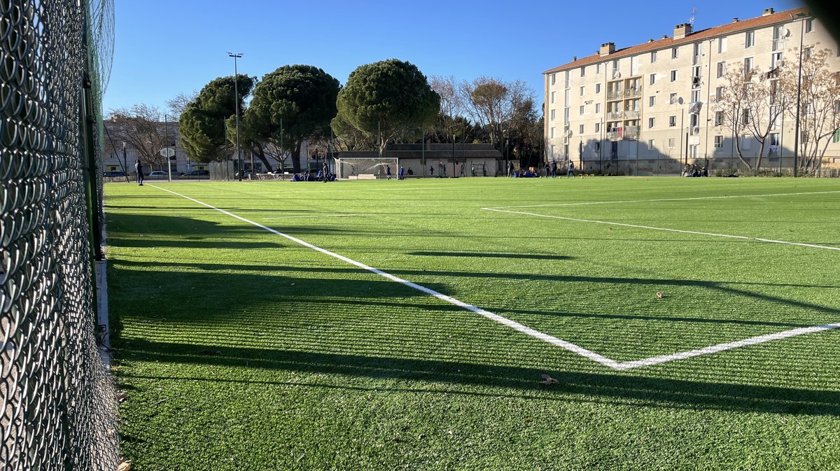 Inauguration complexe plateau sportif Pelatan Chemin Bas d'Avignon (Photo Anthony Maurin)