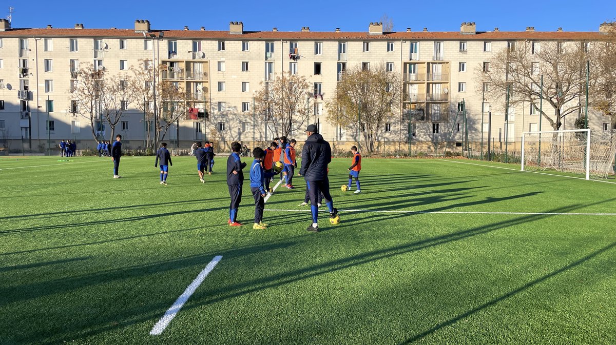 Inauguration complexe plateau sportif Pelatan Chemin Bas d'Avignon (Photo Anthony Maurin)