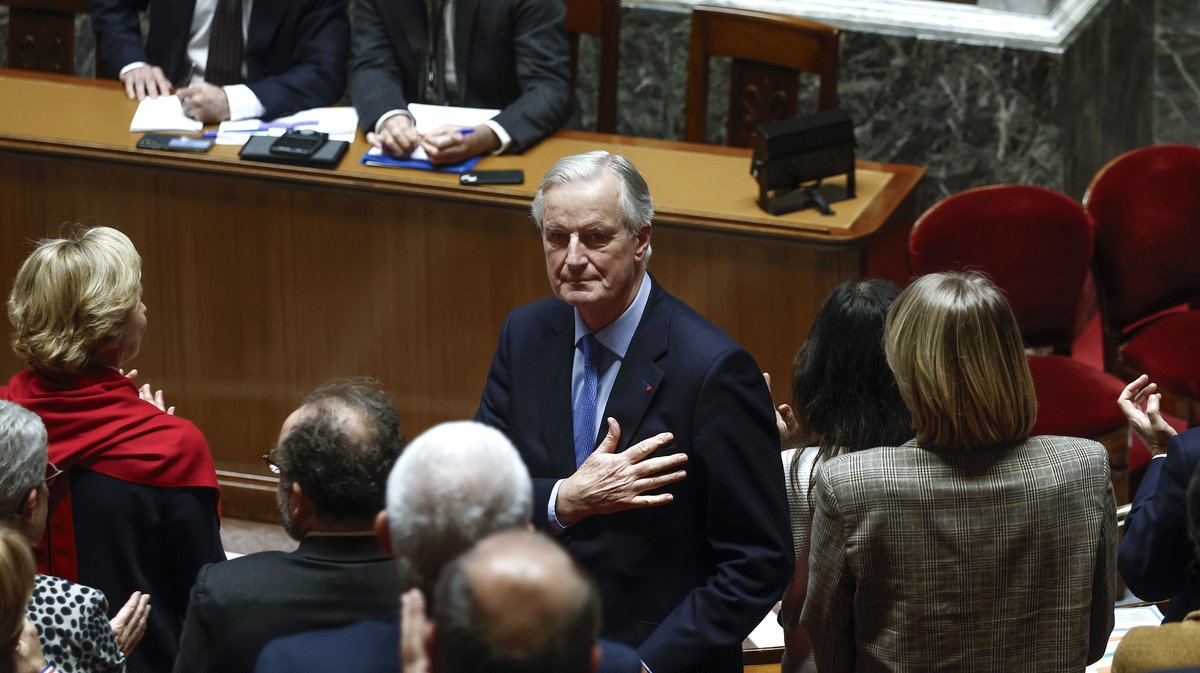 Michel Barnier Assemblée nationale