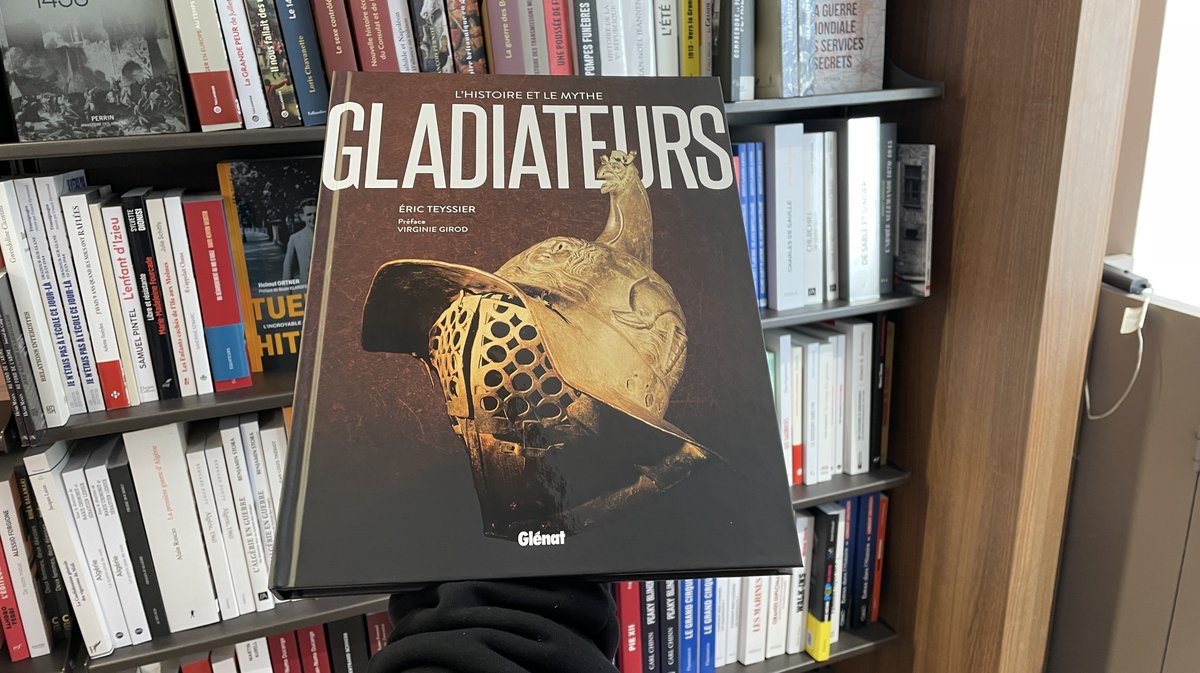 Éric Teyssier sort Gladiateurs aux éditions Glénat (Photo Anthony Maurin)