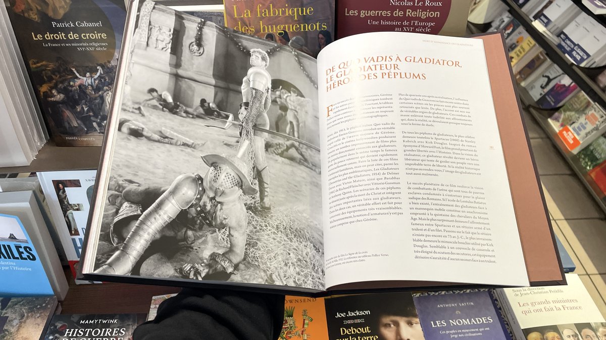 Éric Teyssier sort Gladiateurs aux éditions Glénat (Photo Anthony Maurin)