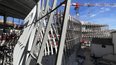 Actuellement, l'état du chantier de H2, le centre des congrès de Nîmes (Photo Anthony Maurin)