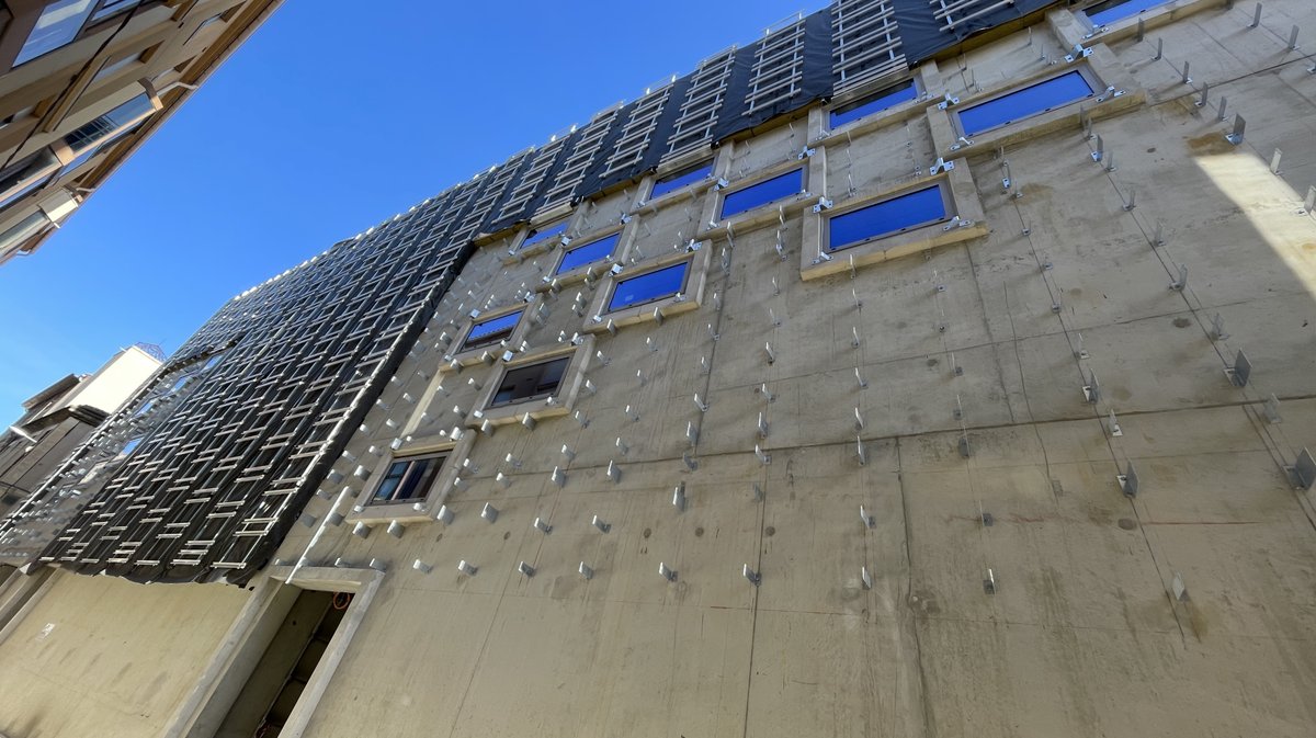 Chantier H2 Palais Centre des Congrès Nîmes (Photo Anthony Maurin)