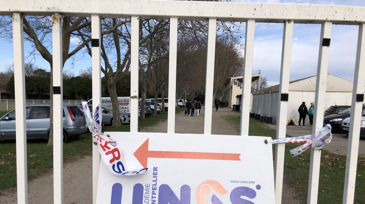 Le cross de l'académie de Montpellier à l'Hippodrome des Coubriers de Nîmes (Photo Anthony Maurin)