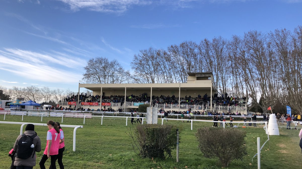 Le cross de l'académie de Montpellier à l'Hippodrome des Coubriers de Nîmes (Photo Anthony Maurin)