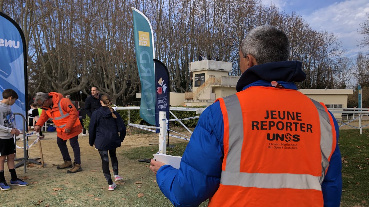 Le cross de l'académie de Montpellier à l'Hippodrome des Coubriers de Nîmes (Photo Anthony Maurin)