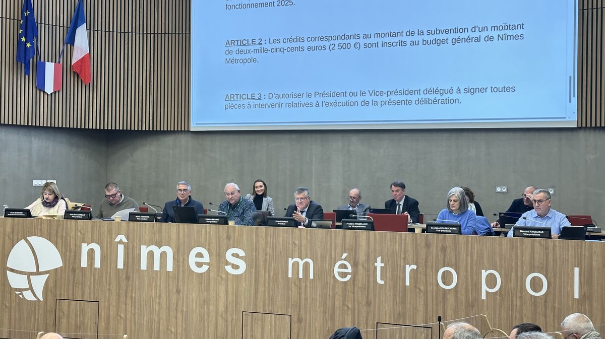 nîmes métropole conseil communautaire décembre 2024