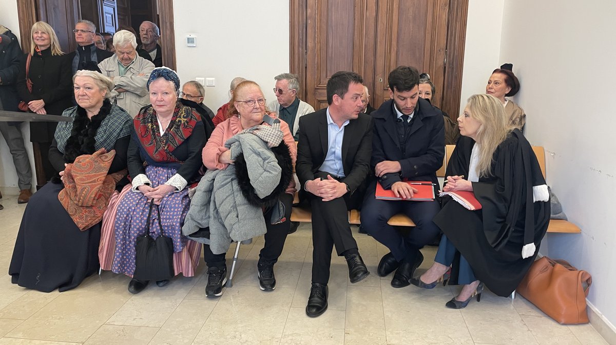 NELSON CHAUDON dans la salle d'audience du tribunal administratif de Nîmes