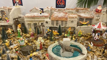 CGR de Nîmes, décoration, NÎMES en miniature