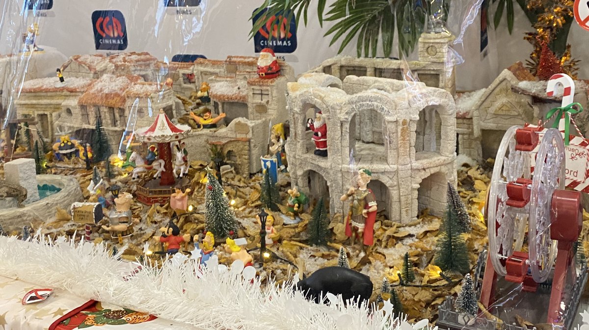 CGR de Nîmes, décoration, NÎMES en miniature