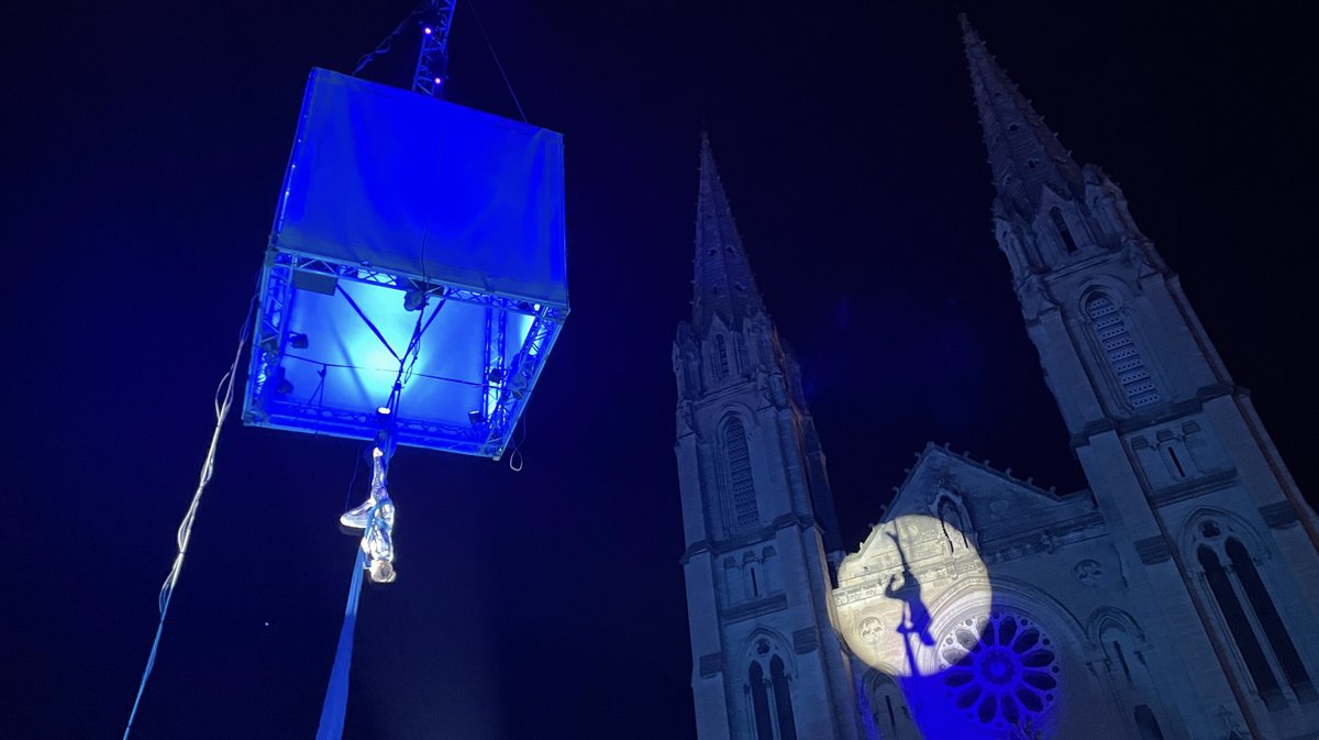 « CUbo, l’appel du large » par Eventi Verticali et Aérosculpture 2024 (Photo Anthony Maurin)