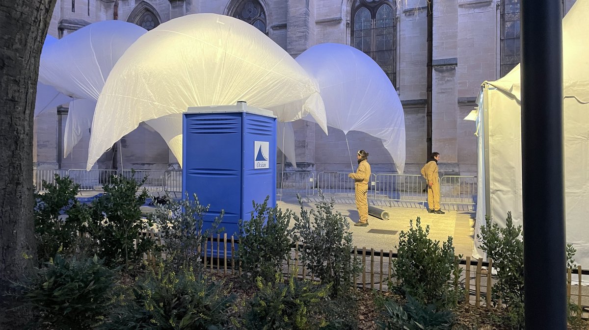 « CUbo, l’appel du large » par Eventi Verticali et Aérosculpture 2024 (Photo Anthony Maurin)