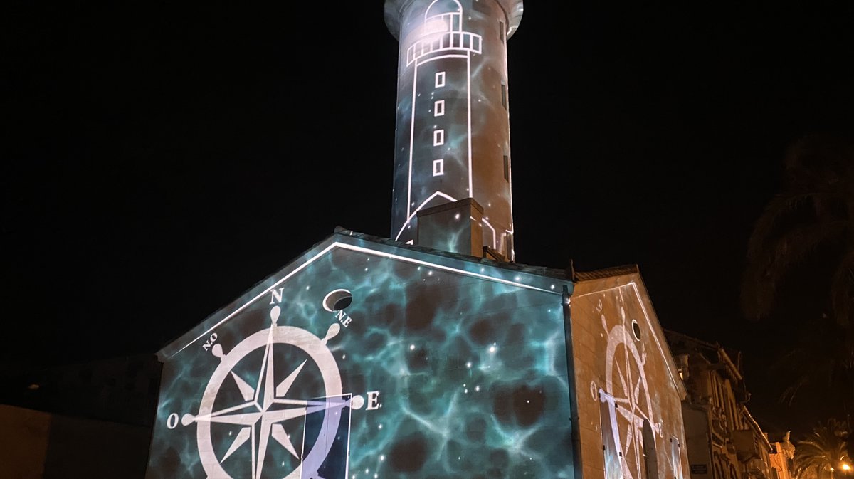 Spectacle son et lumière Grau-du-Roi, ancien phare