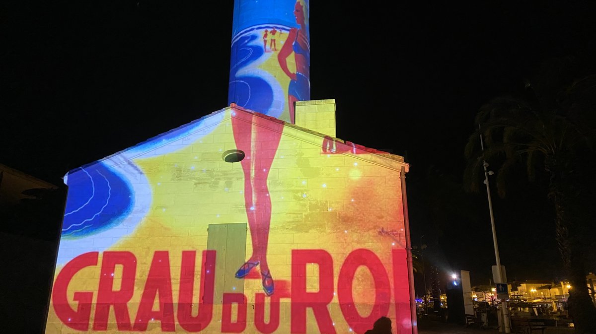 Spectacle son et lumière Grau-du-Roi, ancien phare