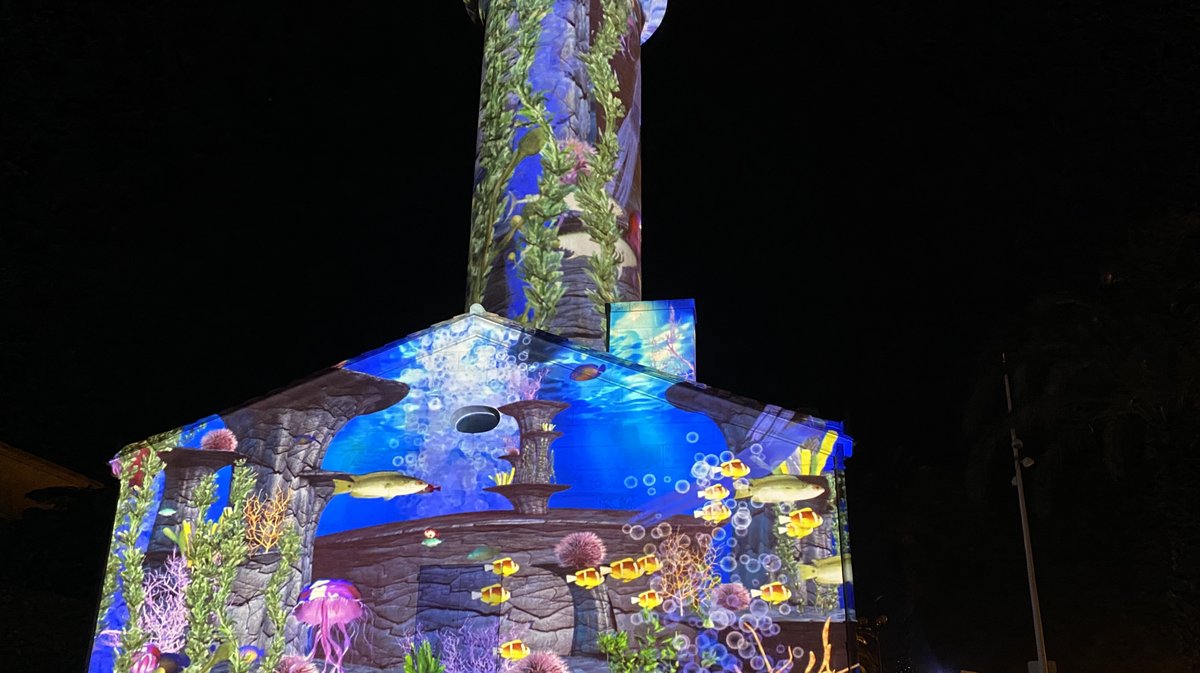 Spectacle son et lumière Grau-du-Roi, ancien phare