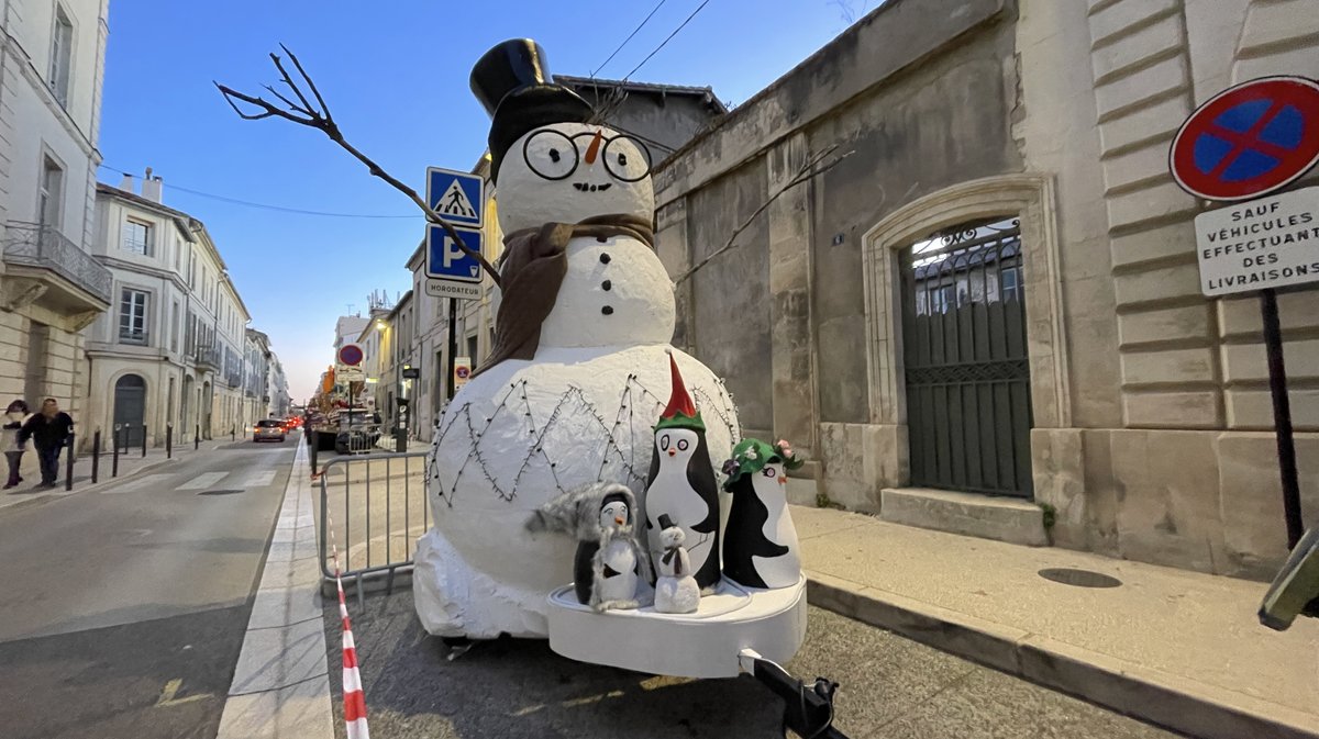 Parade Noël Nîmes 2024 (Photo Anthony Maurin)