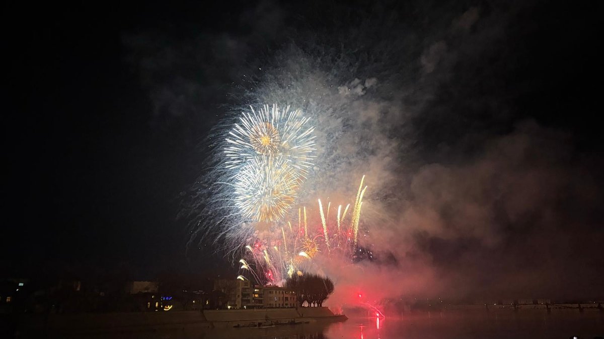 Feu d'artifice Arles