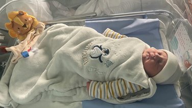 Giulia, un beau bébé de 3,660 kg pour 50 centimètres