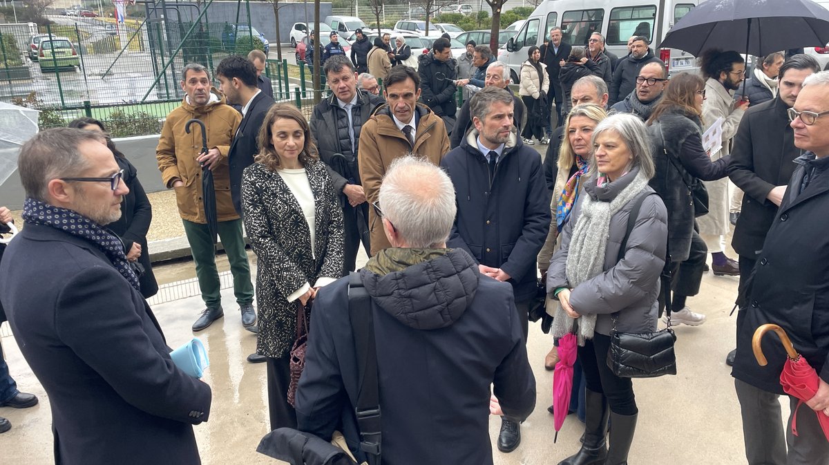 Les travaux de l'Anru à la résidence Le petit Archimède Valdegour Nîmes (Photo Archives Anthony Maurin)