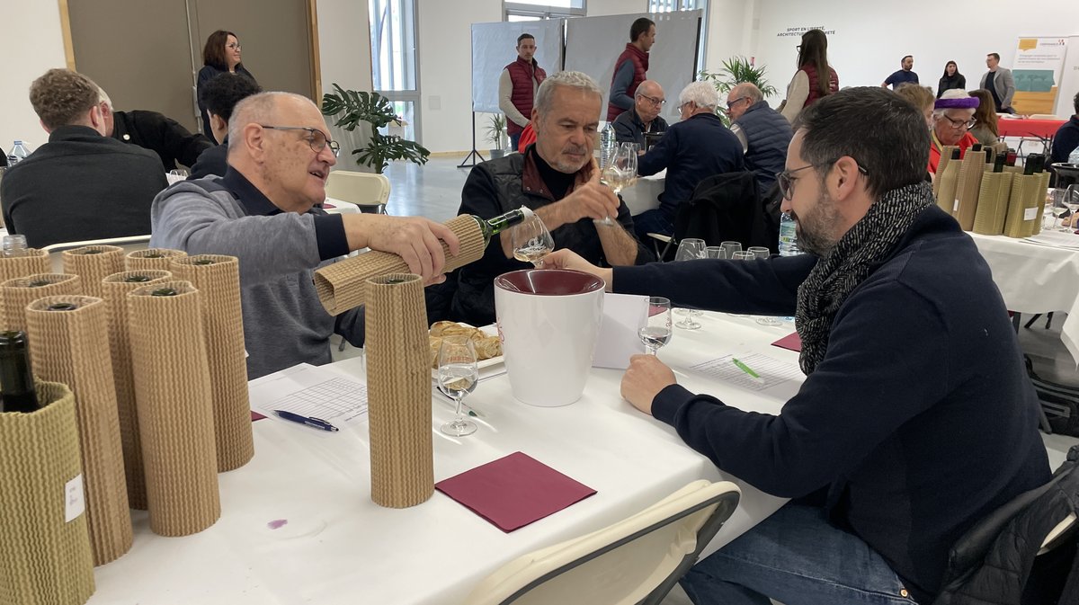 Le 47e concours des Vins de Nîmes et du Gard organisé par les Jeunes Agriculteurs 30 (Photo Anthony Maurin)