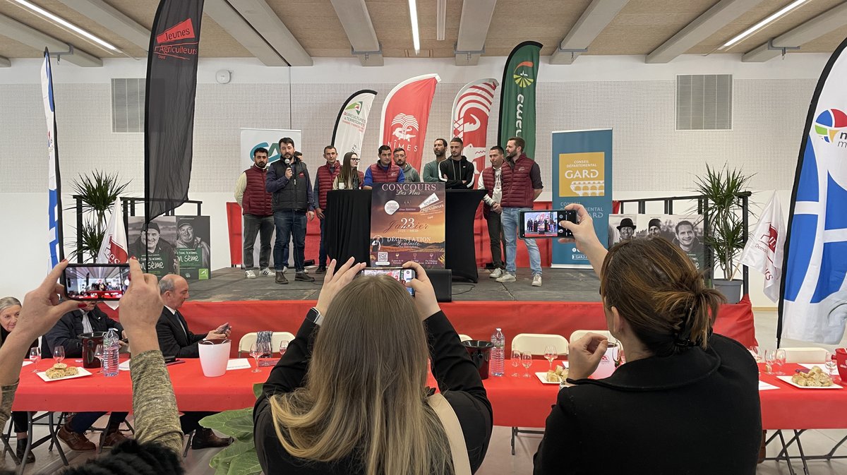 Le 47e concours des Vins de Nîmes et du Gard organisé par les Jeunes Agriculteurs 30 (Photo Anthony Maurin)