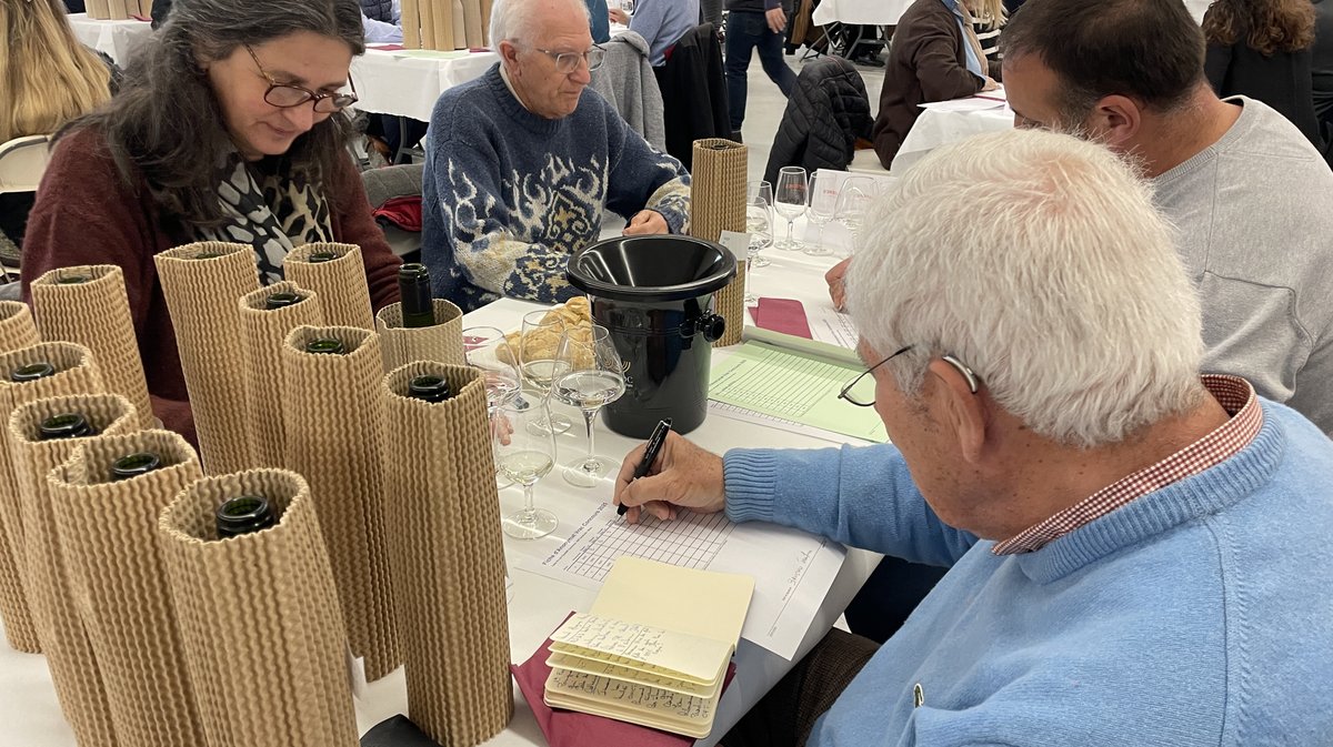 Le 47e concours des Vins de Nîmes et du Gard organisé par les Jeunes Agriculteurs 30 (Photo Anthony Maurin)