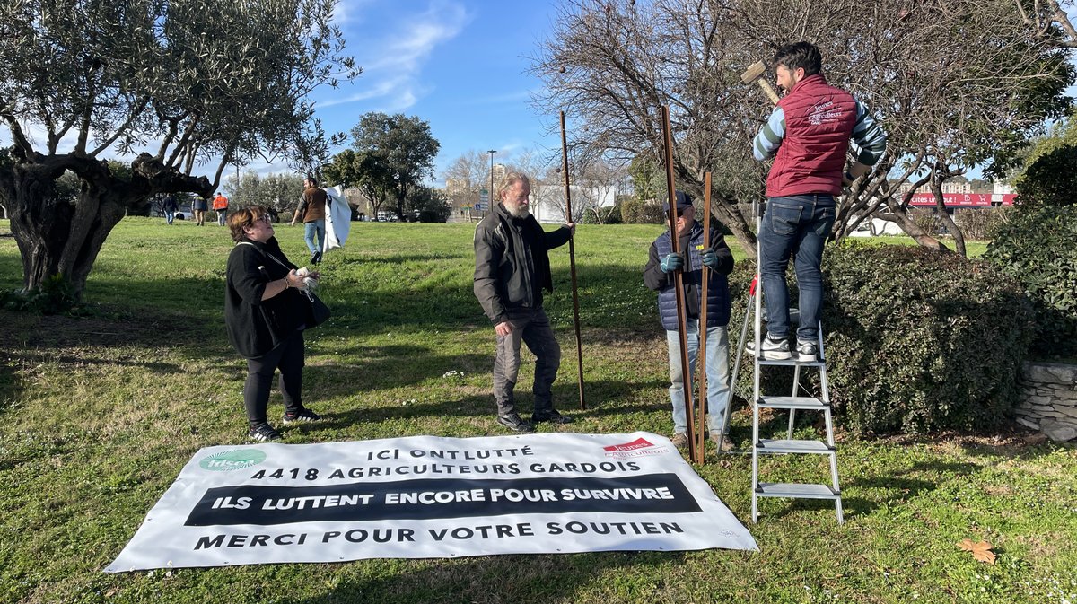 Manif agriculteurs un an après (Photo Anthony Maurin)