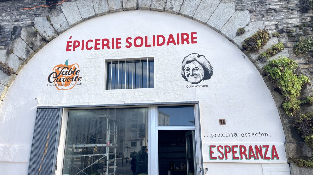 L'épicerie solidaire sociale de la Table Ouverte à Nîmes (Photo Anthony Maurin)