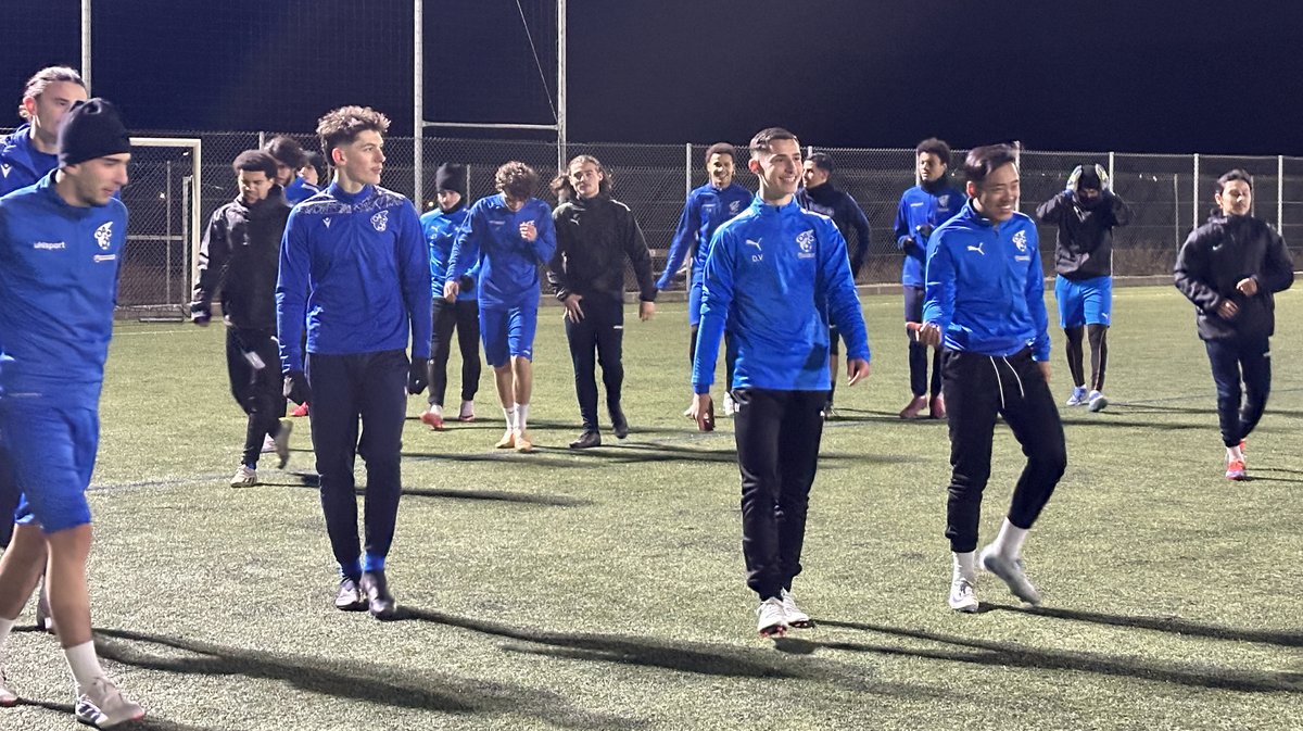 Entrainement OAC U18 Gambardella