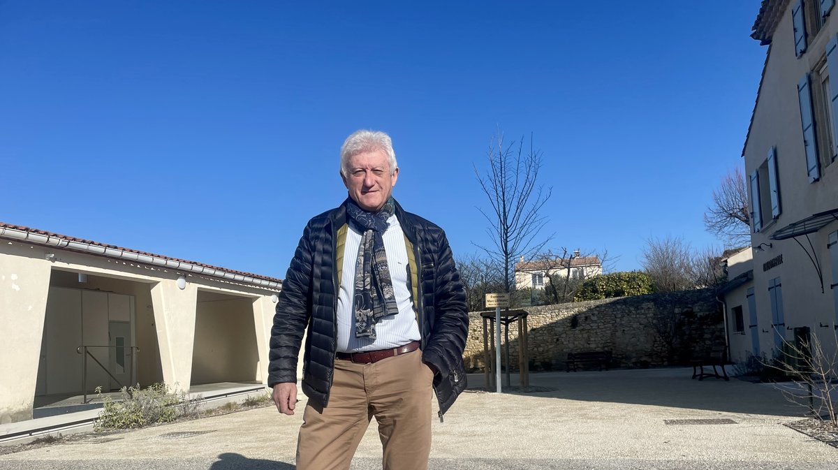 Raymond Chapuy, maire de Saint-Gervais