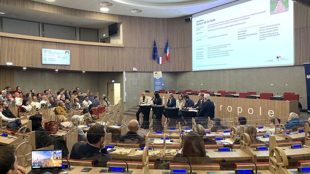 L'économie circulaire à Nîmes métropole (Photo Anthony Maurin)