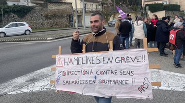 Grève IME les Hamelines