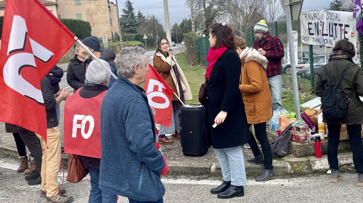 Grève IME les Hamelines