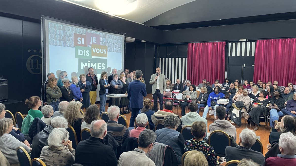 Si je vous dis Nîmes Meeting Nîmes en commun (Photo Anthony Maurin)