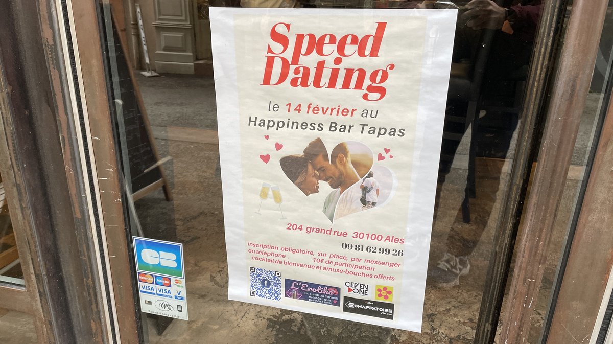 affiche speed dating