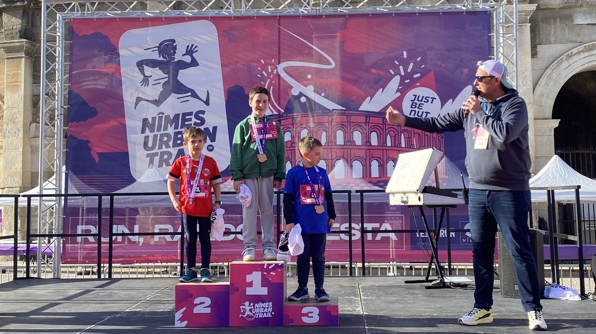 Le premier Mini Nîmes Urbain Trail