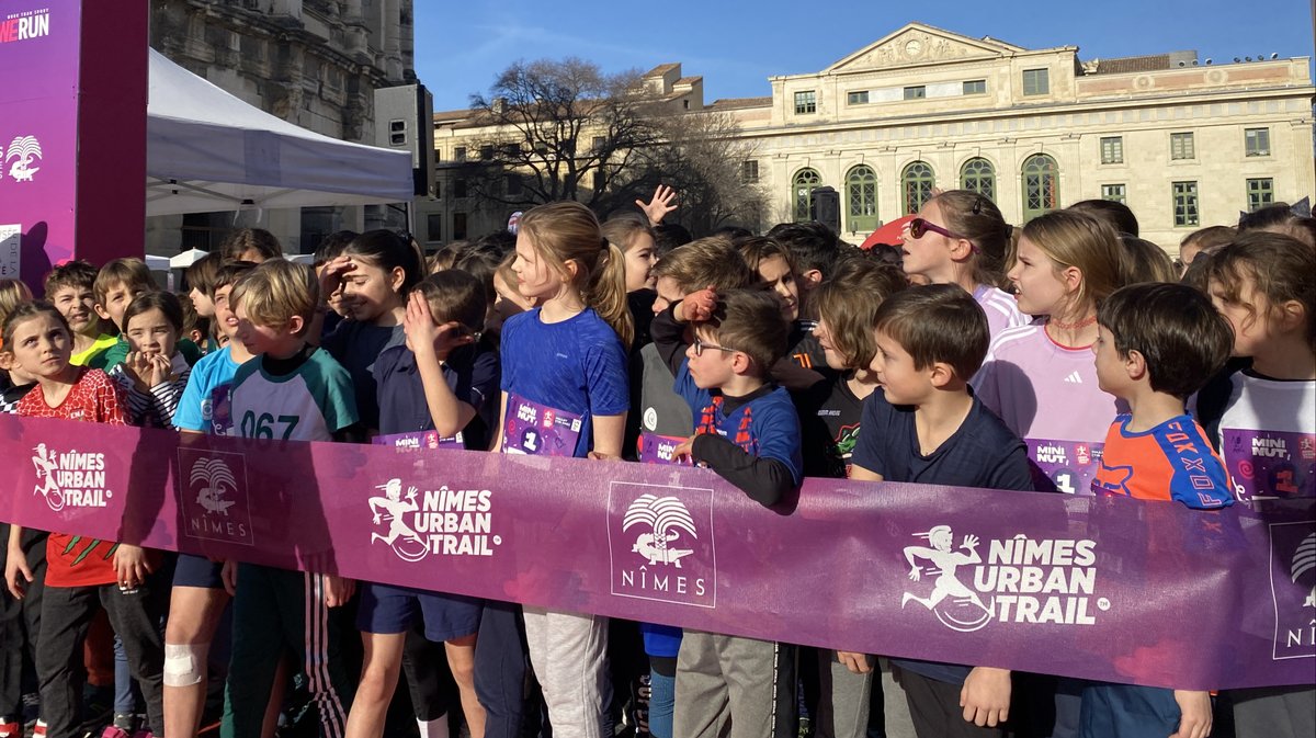 Le premier Mini Nîmes Urbain Trail