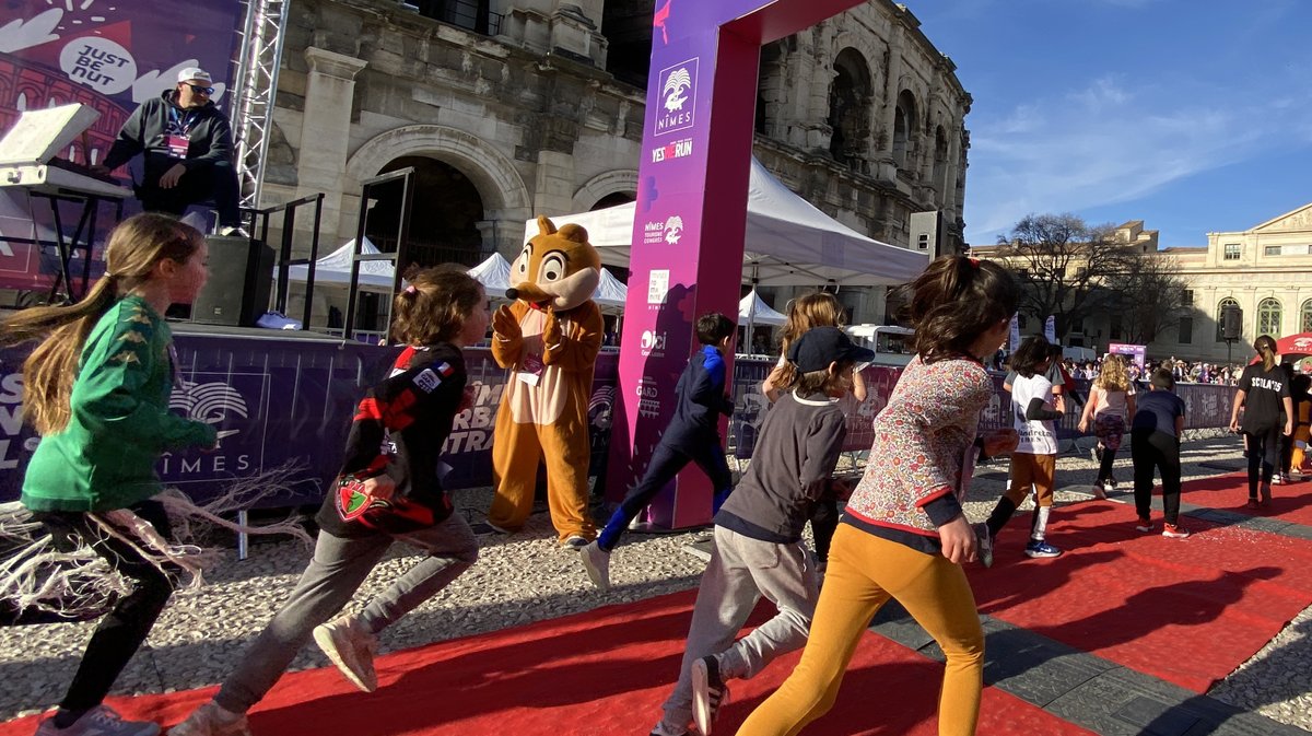 Le premier Mini Nîmes Urbain Trail