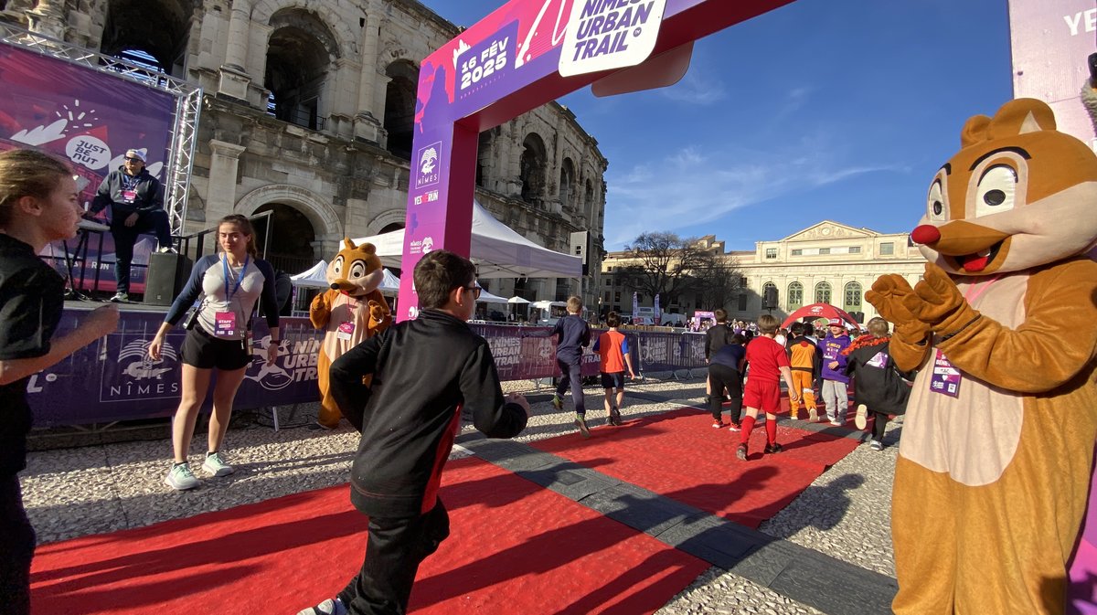 Le premier Mini Nîmes Urbain Trail