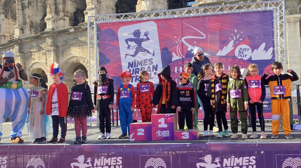 Le premier Mini Nîmes Urbain Trail