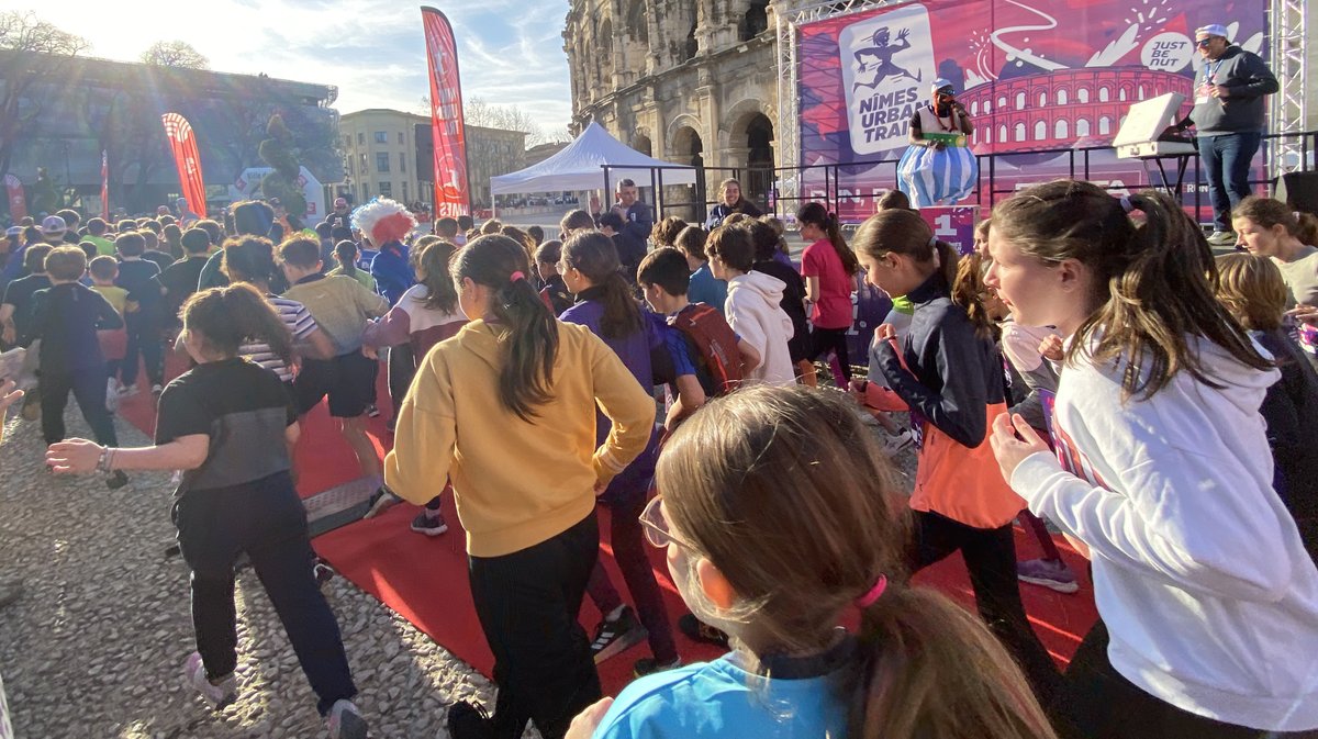 Le premier Mini Nîmes Urbain Trail