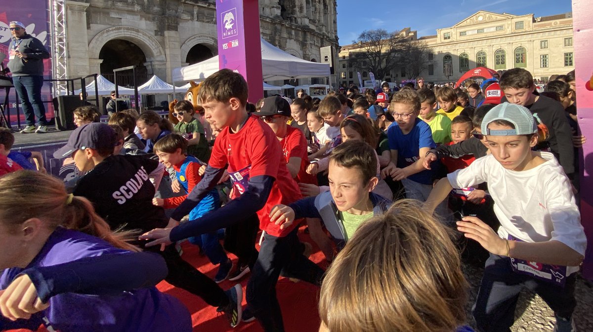 Le premier Mini Nîmes Urbain Trail