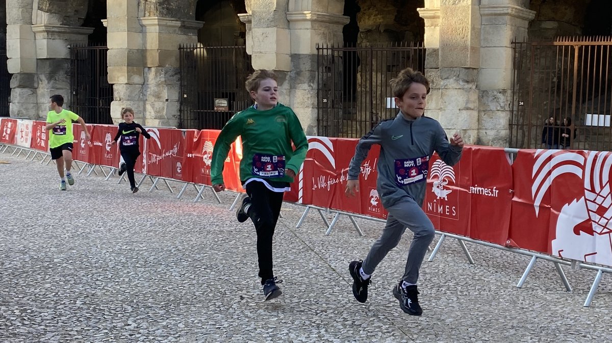 Le premier Mini Nîmes Urbain Trail