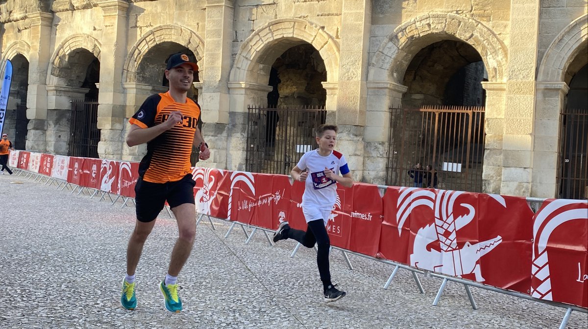 Le premier Mini Nîmes Urbain Trail